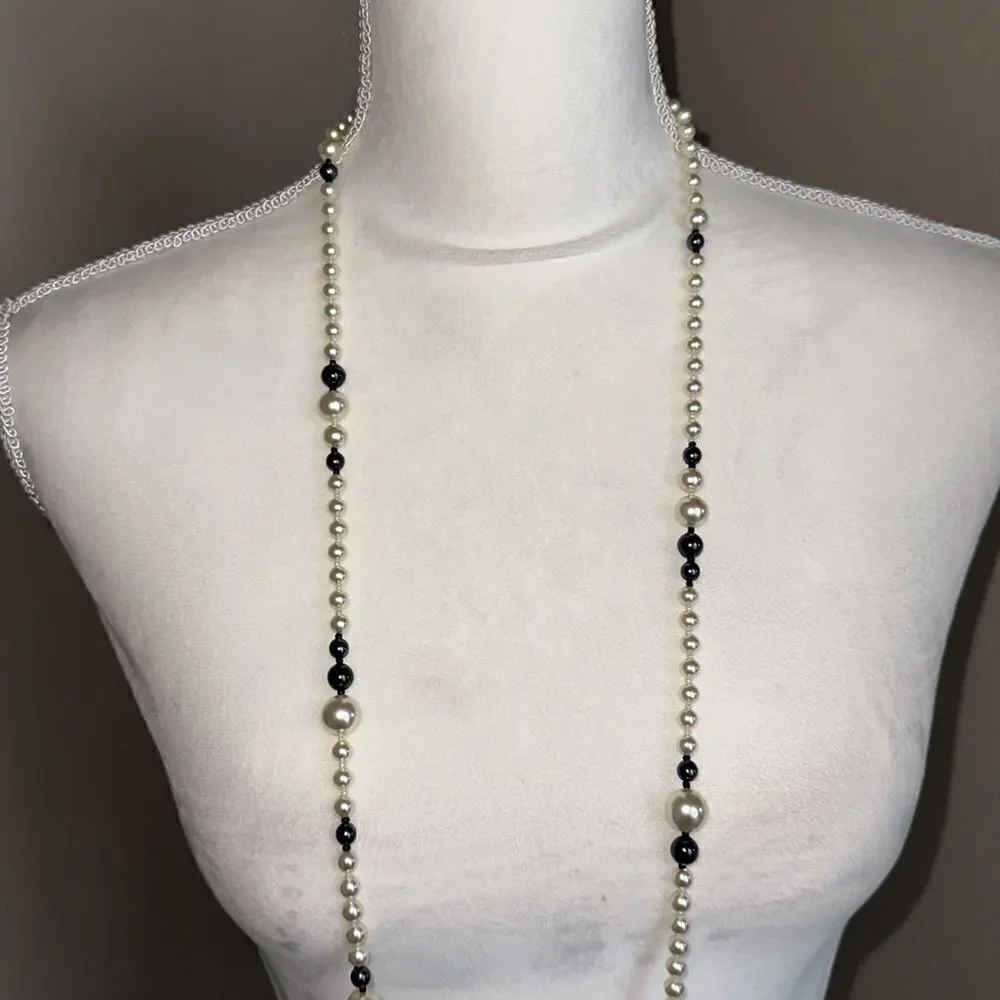 Faux Pearl Necklace!